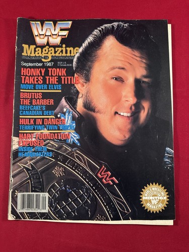 Wwf wwe magazine september - wwf,