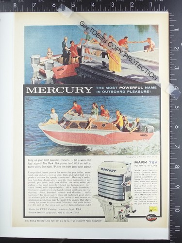 1959 advertising for mercury - 1959,