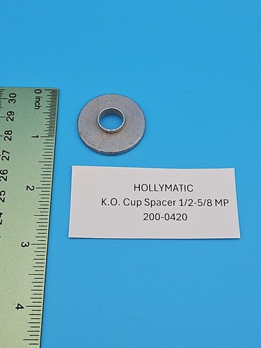 Hollymatic cup spacer - o,