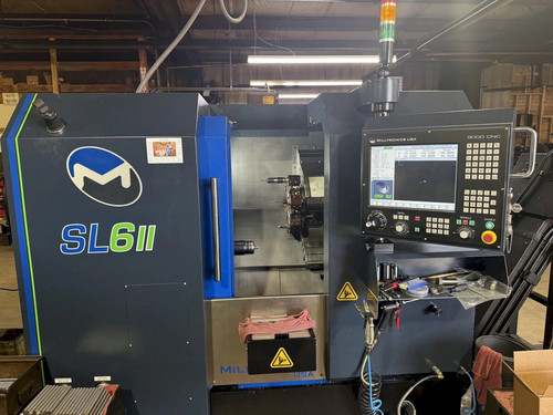 Milltronics model sl6 cnc - milltronics, sl6-ii