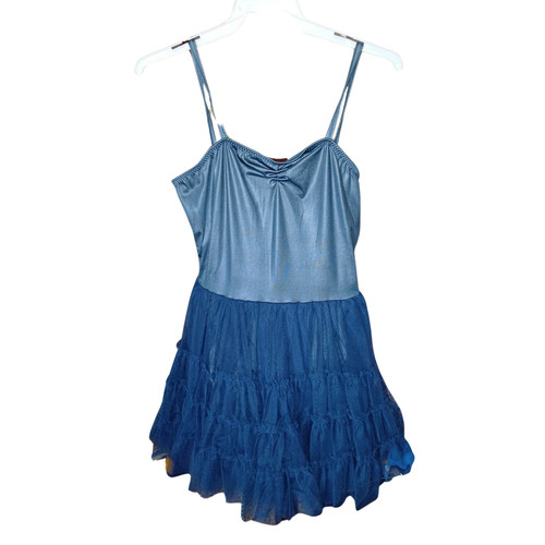 Curtain call blue silver - curtain,