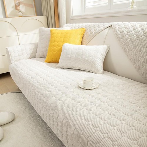 Shape couch cover corduroy - l-shape,