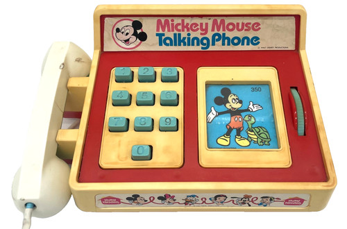 Mickey mouse talking phone - mickey,