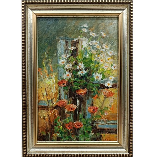 Daisy poppies original - daisy,