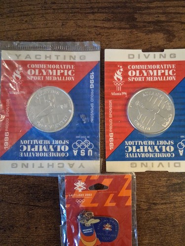 Olympics coins pin 1996 - &,