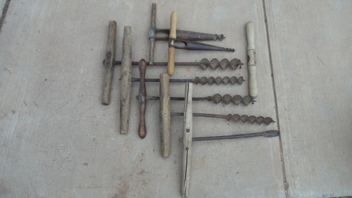 Lot antique t handle - 7,