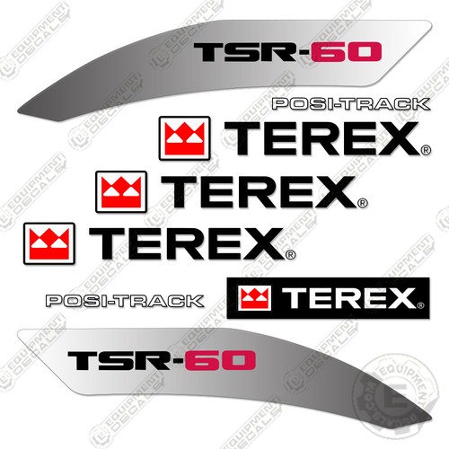 Fits terex tsr decal - terex, kit