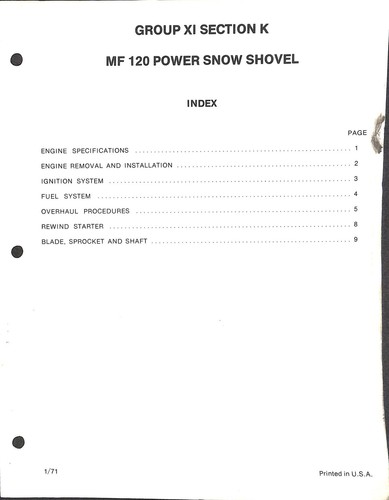 120 power snow - snow, shovel