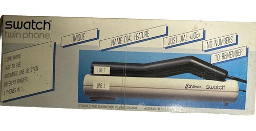 Vintage swatch twin phone - vintage,