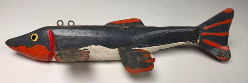 Vintage wood fish - vintage,
