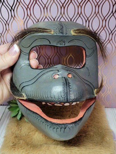 Vintage balinese monkey mask - vintage,