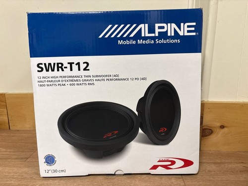Alpine swr t12 - type-r, 4Ω