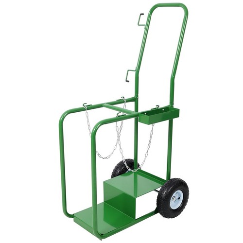 Dual welding cylinder cart - cylinder,