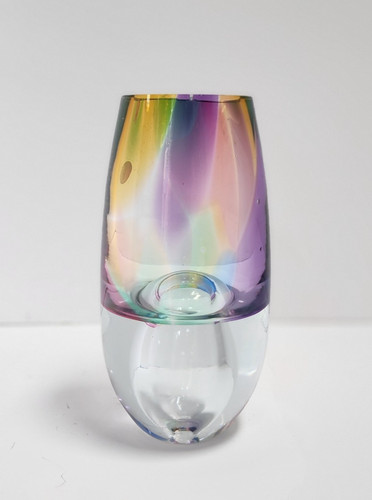 Iridescent and clear - iridescent,