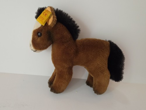 Steiff brown pony horse - steiff, plush