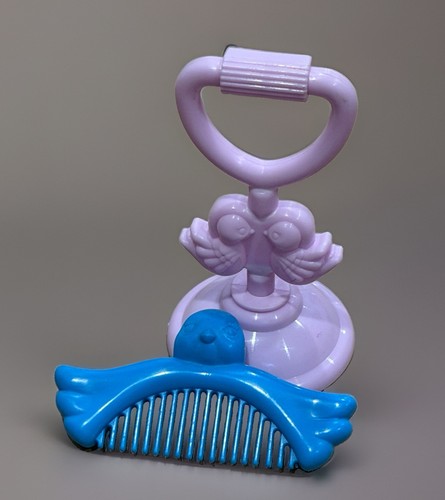 1987 fairy tails purple bird - purple,