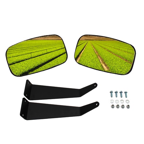 Rearview mirror set fits - mirror, john