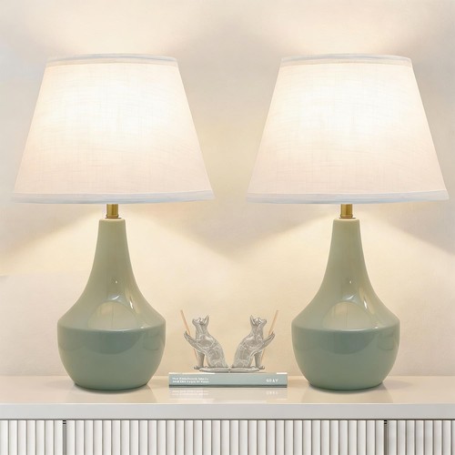 Green table lamps set 19 - of, 2