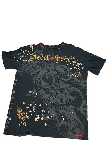 Rebel spirit skull shirt xxl - shirt,