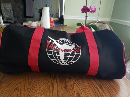 Tae kwon karate duffel bag - tae, do