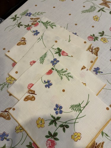 Vintage mid century wildflower - vintage,