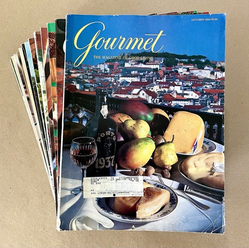 Gourmet magazine lot oct - gourmet,