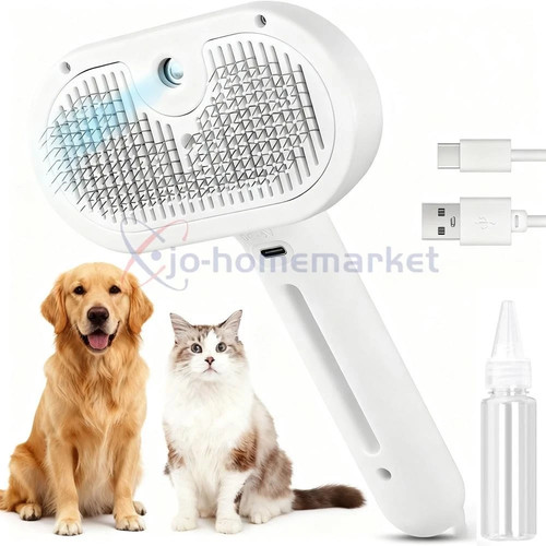 Pet steam brush self - pet, cleaning