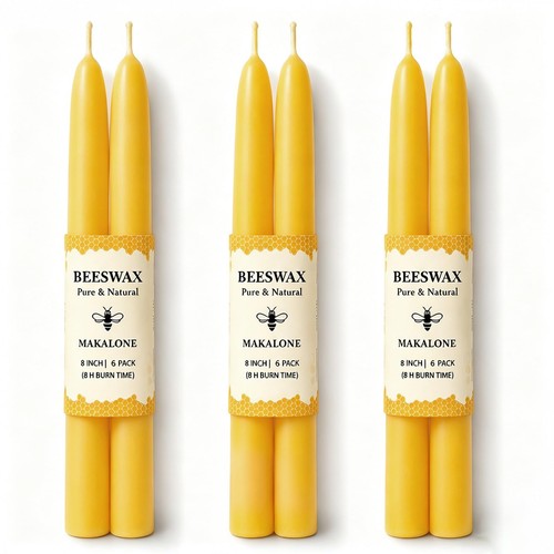 Beeswax taper - beeswax,