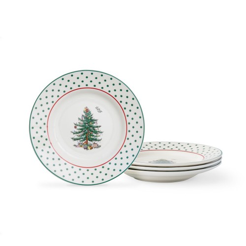 Spode christmas tree polka dot - tree,