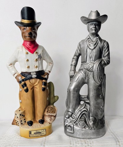 Two jim beam - beam, cowboys.one