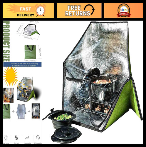 Portable solar oven bag - solar,