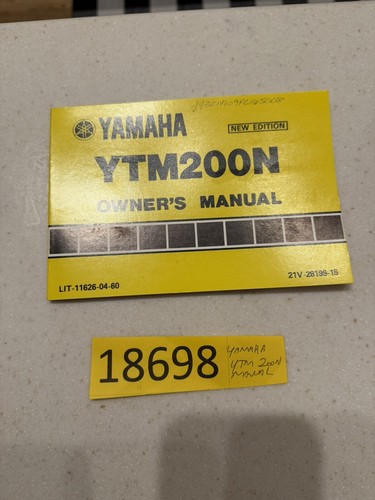 1985 yamaha ytm200n tri - 1985,