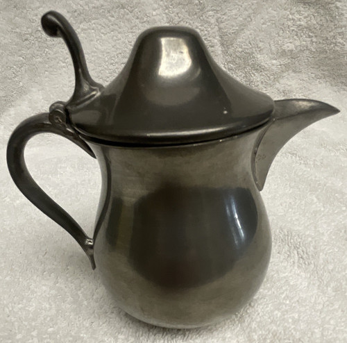 Hudson pewter - pewter, lidded