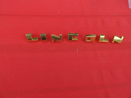 Lincoln 1956 front letters - 1956,