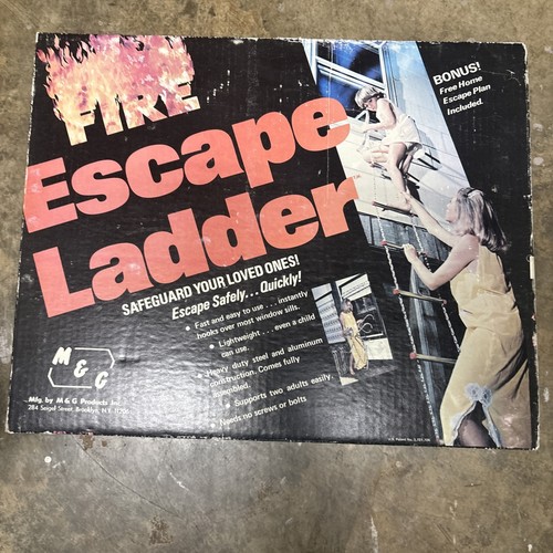 Fire escape ladder vintage - escape,