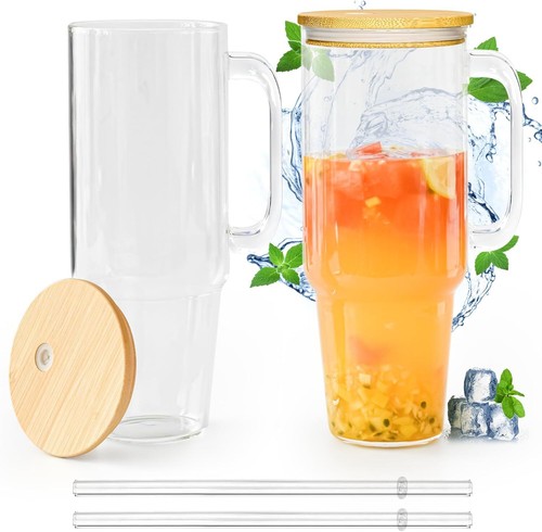 Glass set 2 glasses - glass,