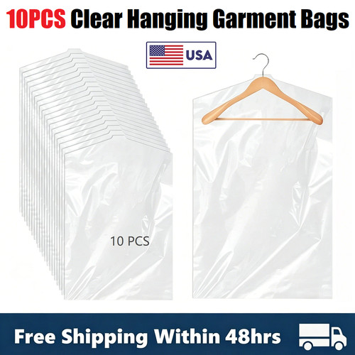 10x clothes dust cover plastic - clothes,