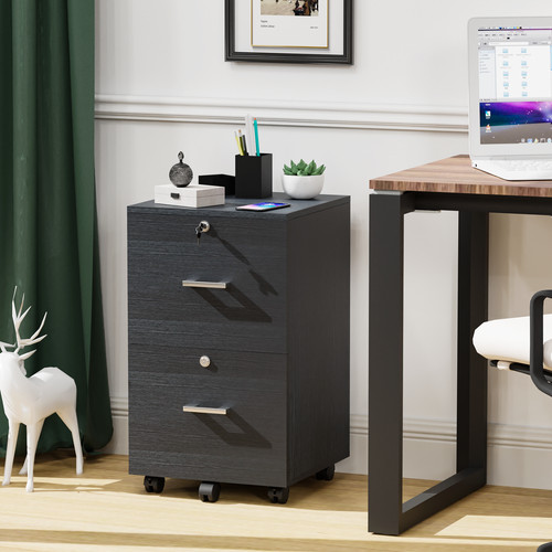 Drawer filing cabinet - 2-drawer,