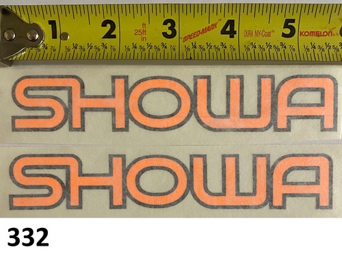 Showa medium sticker rc - showa, cr