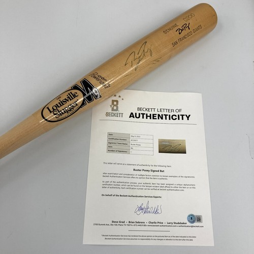 Buster posey signed 2012 - buster, game