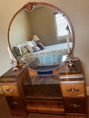 1930 waterfall vanity with - vanity,