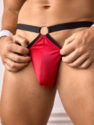 New men sexy red banana - new,