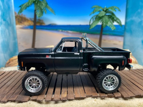 1976 gmc sierra step - sierra, side