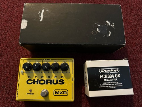 Mxr m134 stereo chorus - chorus, pedal
