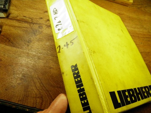 Liebherr r962 excavator parts - liebherr,