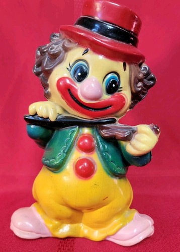 Vintage plastic figural - plastic, bank