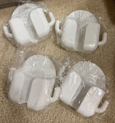 4pc all white wall mounted - 4pc,