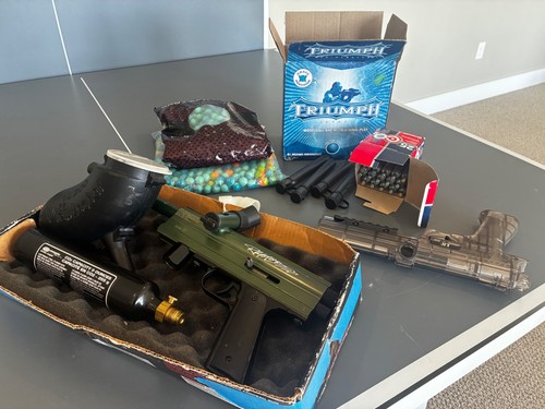 Big raptor paintball gun lot - gun,