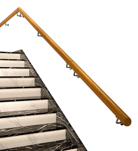 Staircase handrails wood - staircase,