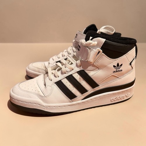 Adidas forum mid white black - mid,